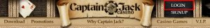 Captain Jack Casino Login Button