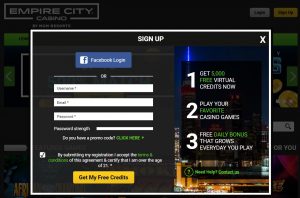 Empire City Casino Sign Up