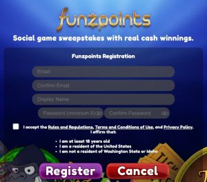 Funzpoints Casino Sign Up