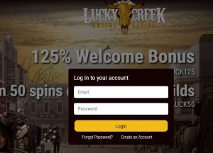 Lucky Creek Casino Login