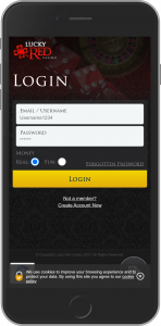 Lucky Red Casino Mobile Login